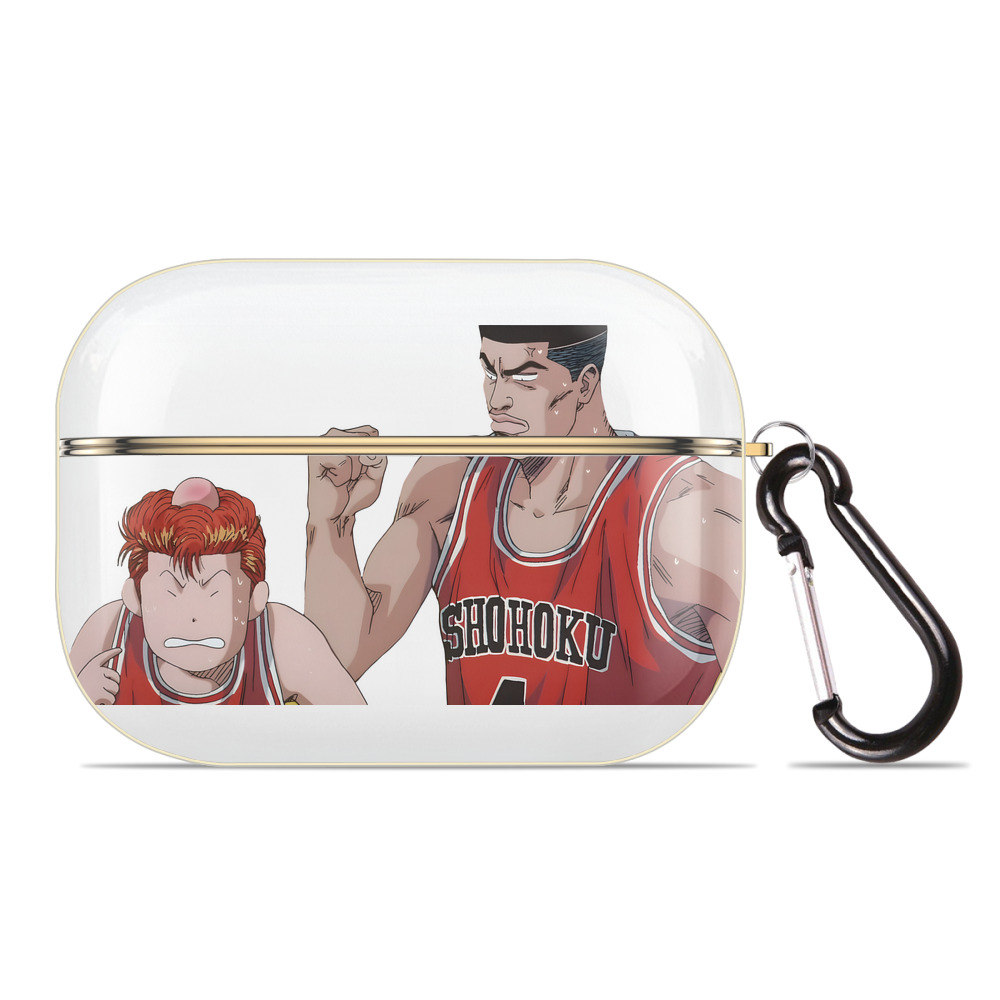 SLAM DUNK／スラムダンク 【AirPods Pro用】ハードシェル保護ケース｜耐衝撃・防指紋・カラビナ付き商品仕様