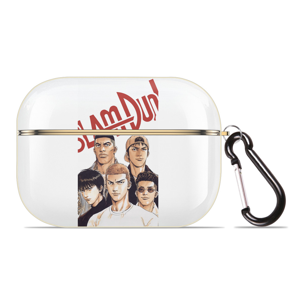 SLAM DUNK／スラムダンク 【AirPods Pro用】ハードシェル保護ケース｜耐衝撃・防指紋・カラビナ付き商品仕様