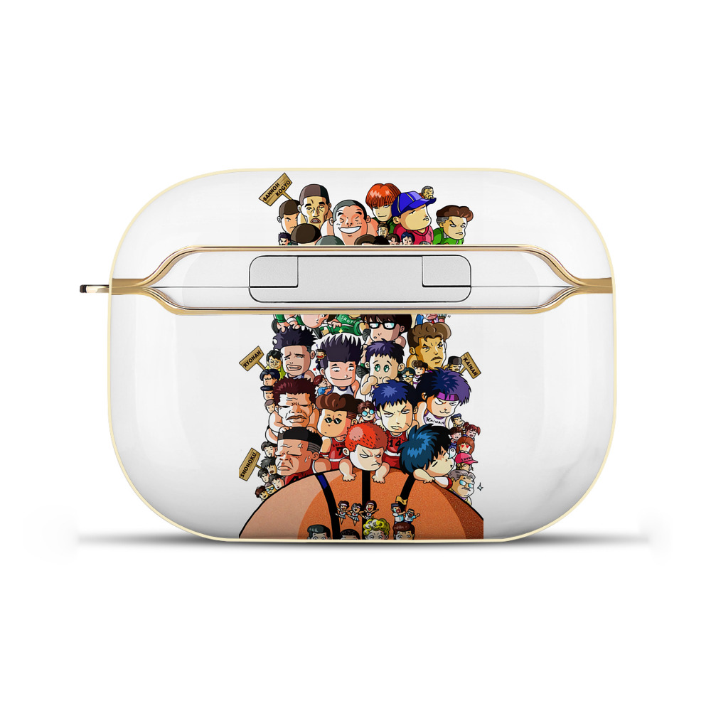 SLAM DUNK／スラムダンク 【AirPods Pro用】ハードシェル保護ケース｜耐衝撃・防指紋・カラビナ付き商品仕様