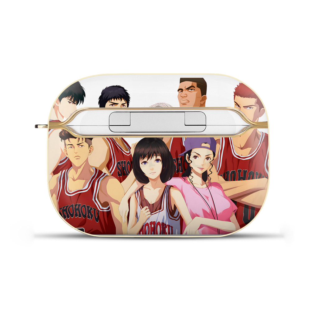 SLAM DUNK／スラムダンク 【AirPods Pro用】ハードシェル保護ケース｜耐衝撃・防指紋・カラビナ付き商品仕様
