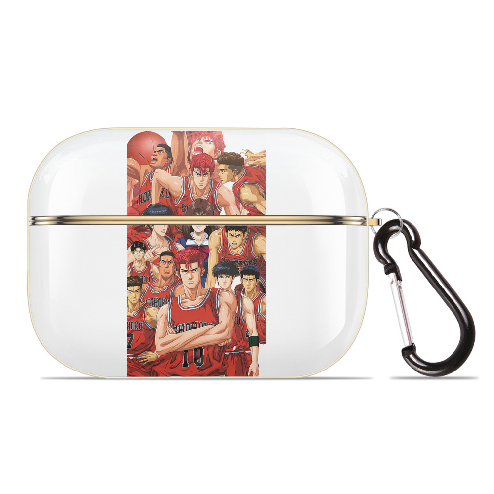 SLAM DUNK／スラムダンク 【AirPods Pro用】ハードシェル保護ケース｜耐衝撃・防指紋・カラビナ付き商品仕様