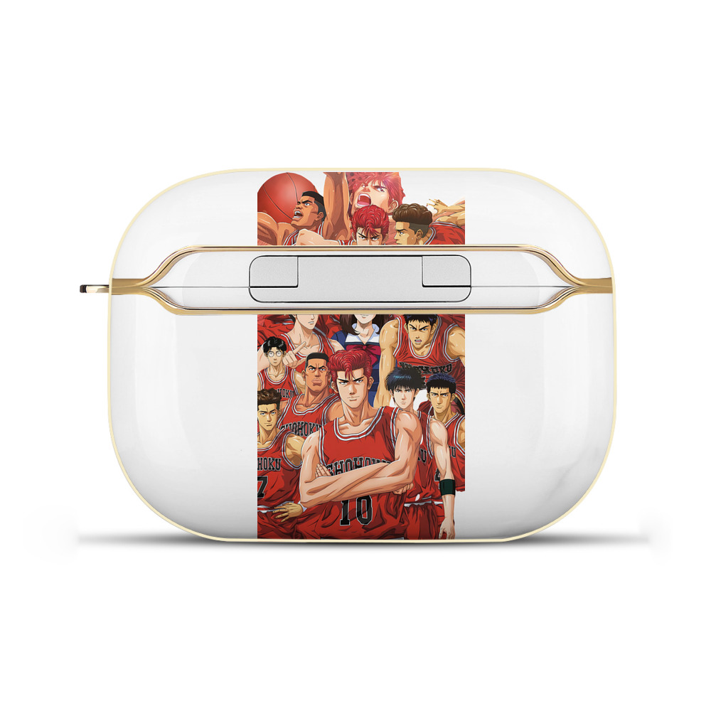 SLAM DUNK／スラムダンク 【AirPods Pro用】ハードシェル保護ケース｜耐衝撃・防指紋・カラビナ付き商品仕様