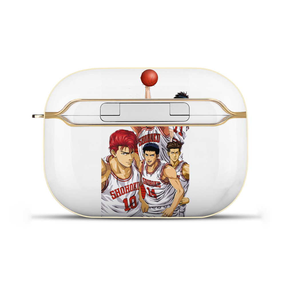 SLAM DUNK／スラムダンク 【AirPods Pro用】ハードシェル保護ケース｜耐衝撃・防指紋・カラビナ付き商品仕様