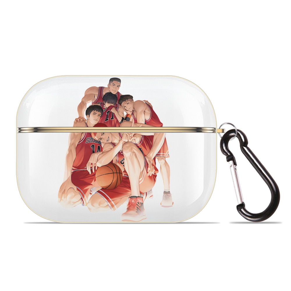SLAM DUNK／スラムダンク 【AirPods Pro用】ハードシェル保護ケース｜耐衝撃・防指紋・カラビナ付き商品仕様
