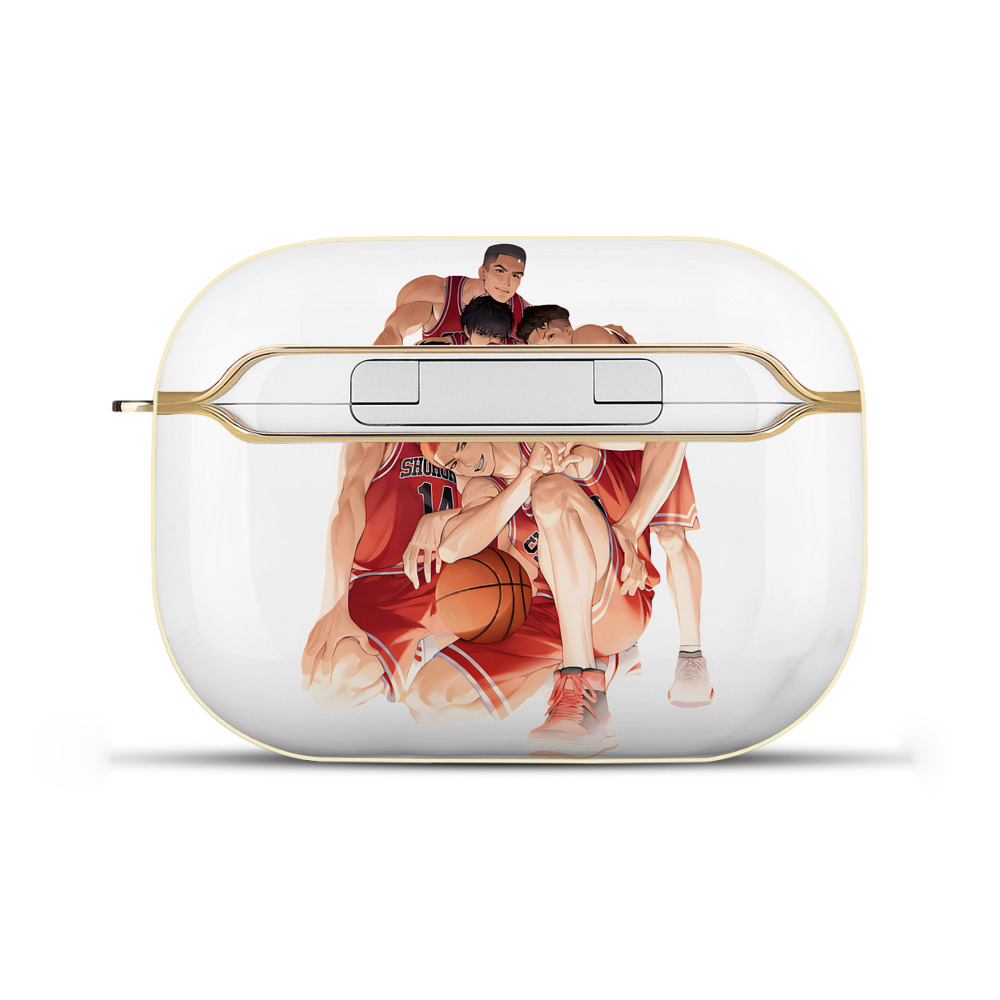 SLAM DUNK／スラムダンク 【AirPods Pro用】ハードシェル保護ケース｜耐衝撃・防指紋・カラビナ付き商品仕様