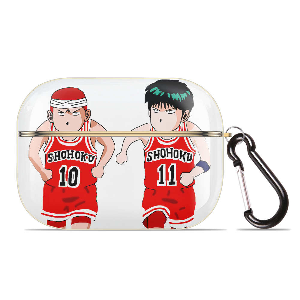 （画像用） SLAM DUNK／スラムダンク 【AirPods Pro用】ハードシェル保護ケース｜耐衝撃・防指紋・カラビナ付き商品仕様