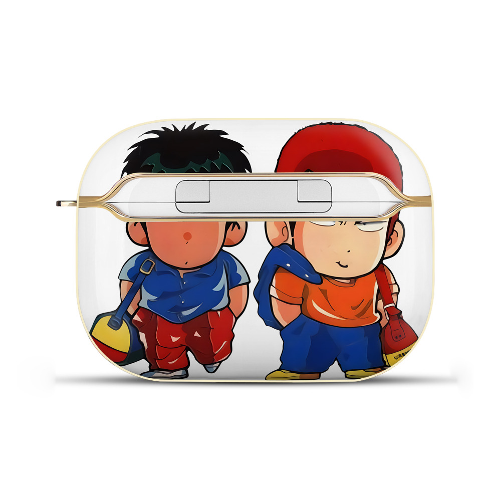 SLAM DUNK／スラムダンク 【AirPods Pro用】ハードシェル保護ケース｜耐衝撃・防指紋・カラビナ付き商品仕様