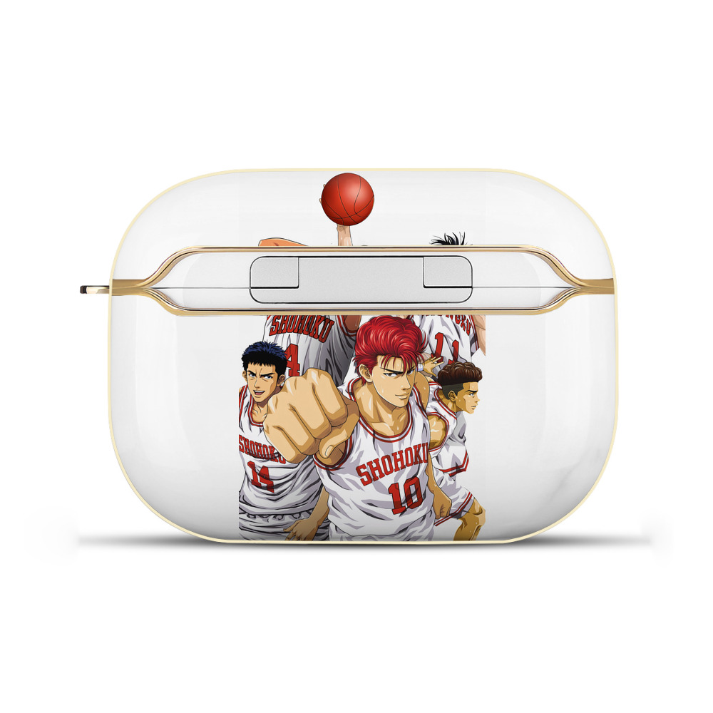 SLAM DUNK／スラムダンク 【AirPods Pro用】ハードシェル保護ケース｜耐衝撃・防指紋・カラビナ付き商品仕様