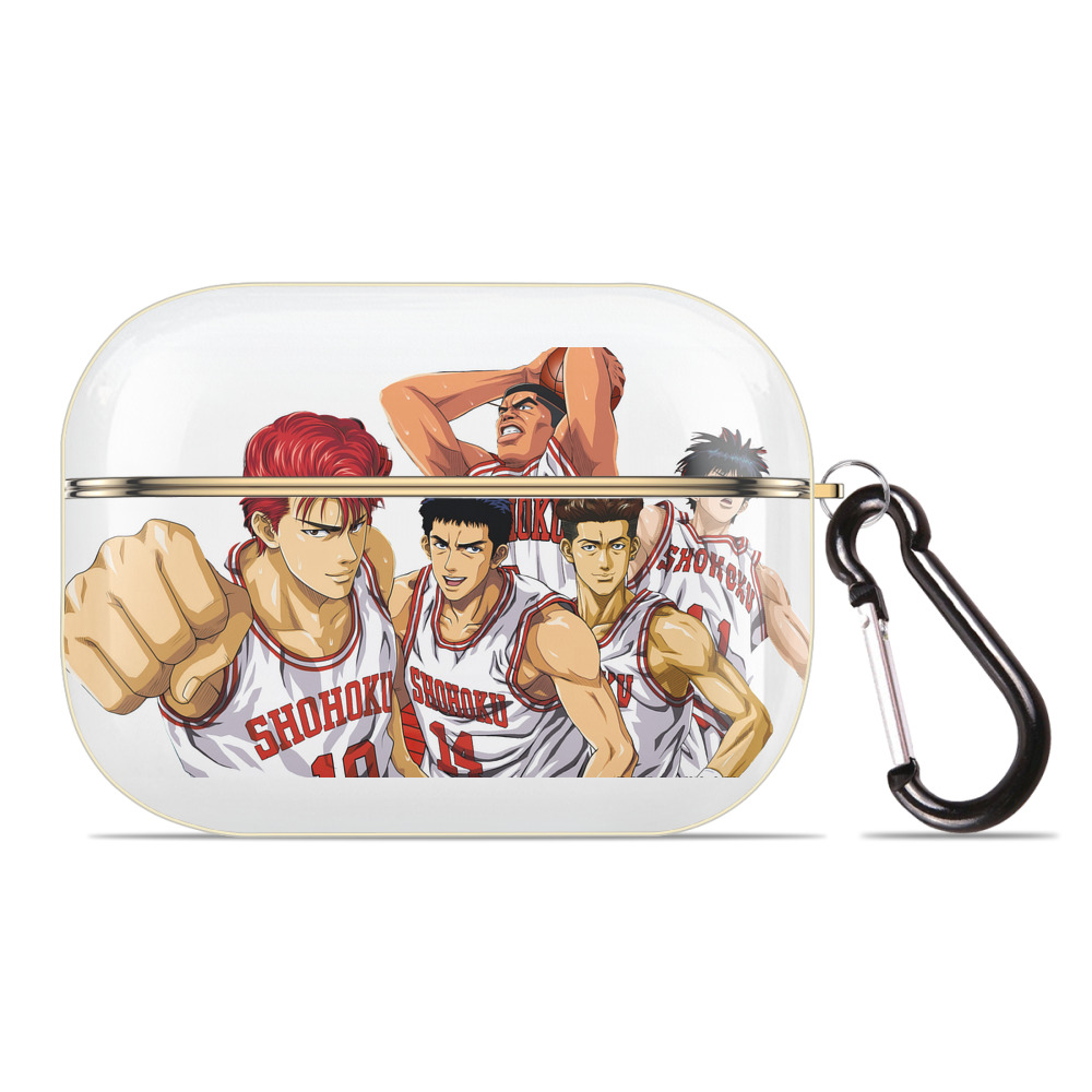 （画像用） SLAM DUNK／スラムダンク 【AirPods Pro用】ハードシェル保護ケース｜耐衝撃・防指紋・カラビナ付き商品仕様
