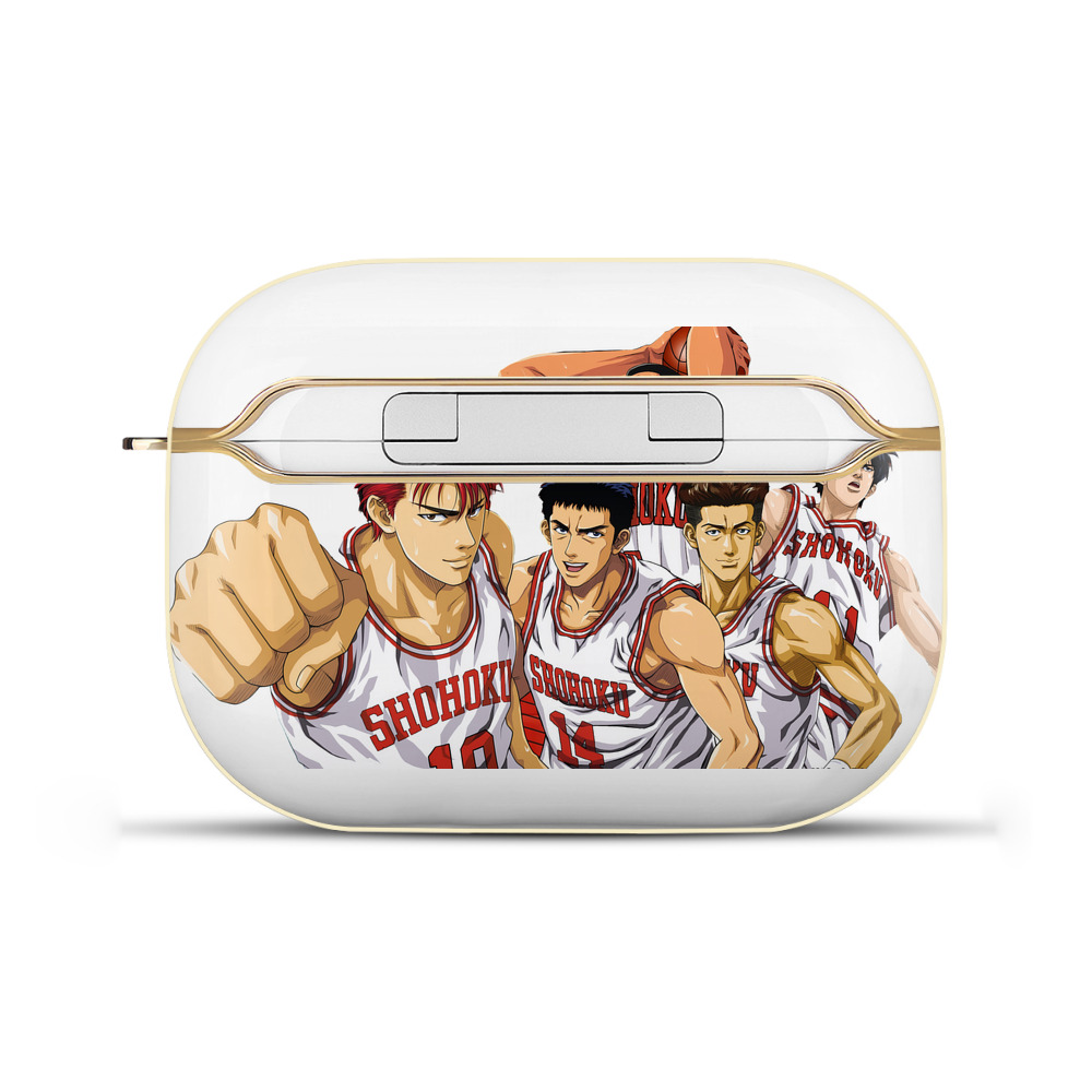 （画像用） SLAM DUNK／スラムダンク 【AirPods Pro用】ハードシェル保護ケース｜耐衝撃・防指紋・カラビナ付き商品仕様