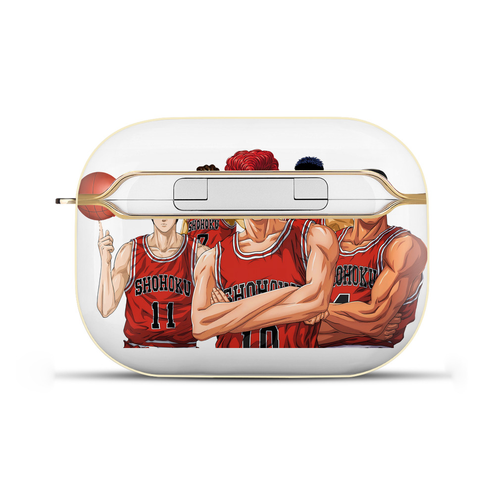 SLAM DUNK／スラムダンク 【AirPods Pro用】ハードシェル保護ケース｜耐衝撃・防指紋・カラビナ付き商品仕様