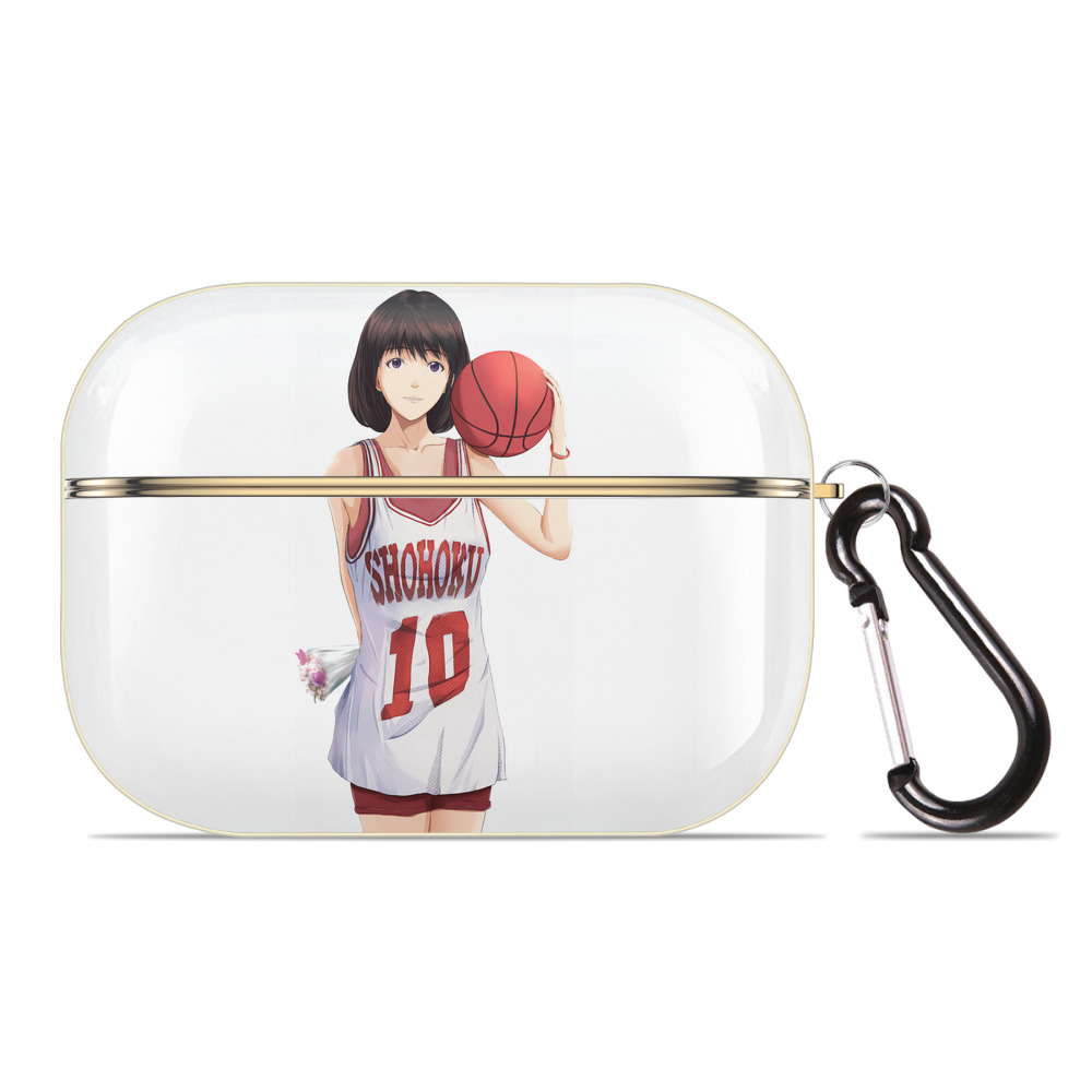 SLAM DUNK／スラムダンク 【AirPods Pro用】ハードシェル保護ケース｜耐衝撃・防指紋・カラビナ付き商品仕様