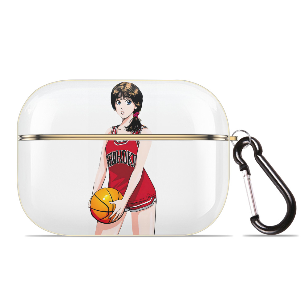 SLAM DUNK／スラムダンク 【AirPods Pro用】ハードシェル保護ケース｜耐衝撃・防指紋・カラビナ付き商品仕様