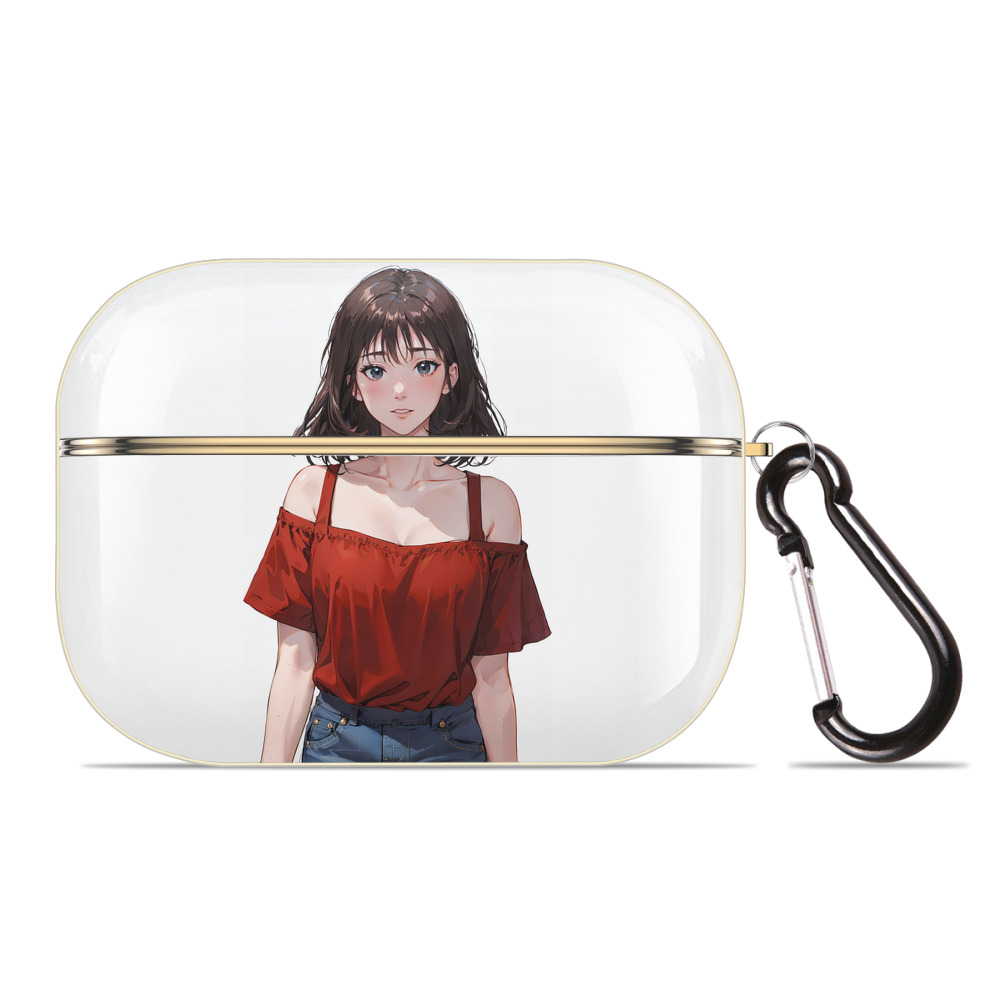 SLAM DUNK／スラムダンク 【AirPods Pro用】ハードシェル保護ケース｜耐衝撃・防指紋・カラビナ付き商品仕様
