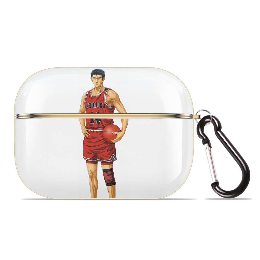 SLAM DUNK／スラムダンク 【AirPods Pro用】ハードシェル保護ケース｜耐衝撃・防指紋・カラビナ付き商品仕様