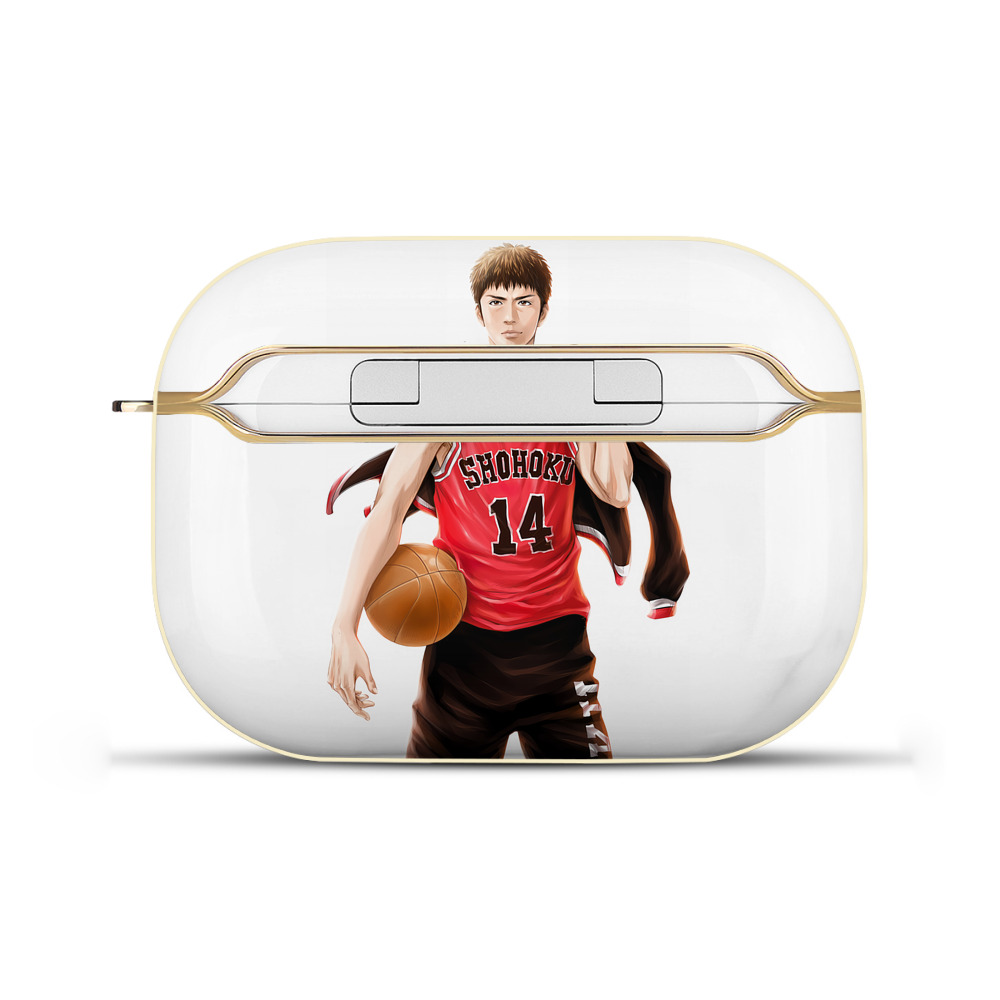 SLAM DUNK／スラムダンク 【AirPods Pro用】ハードシェル保護ケース｜耐衝撃・防指紋・カラビナ付き商品仕様