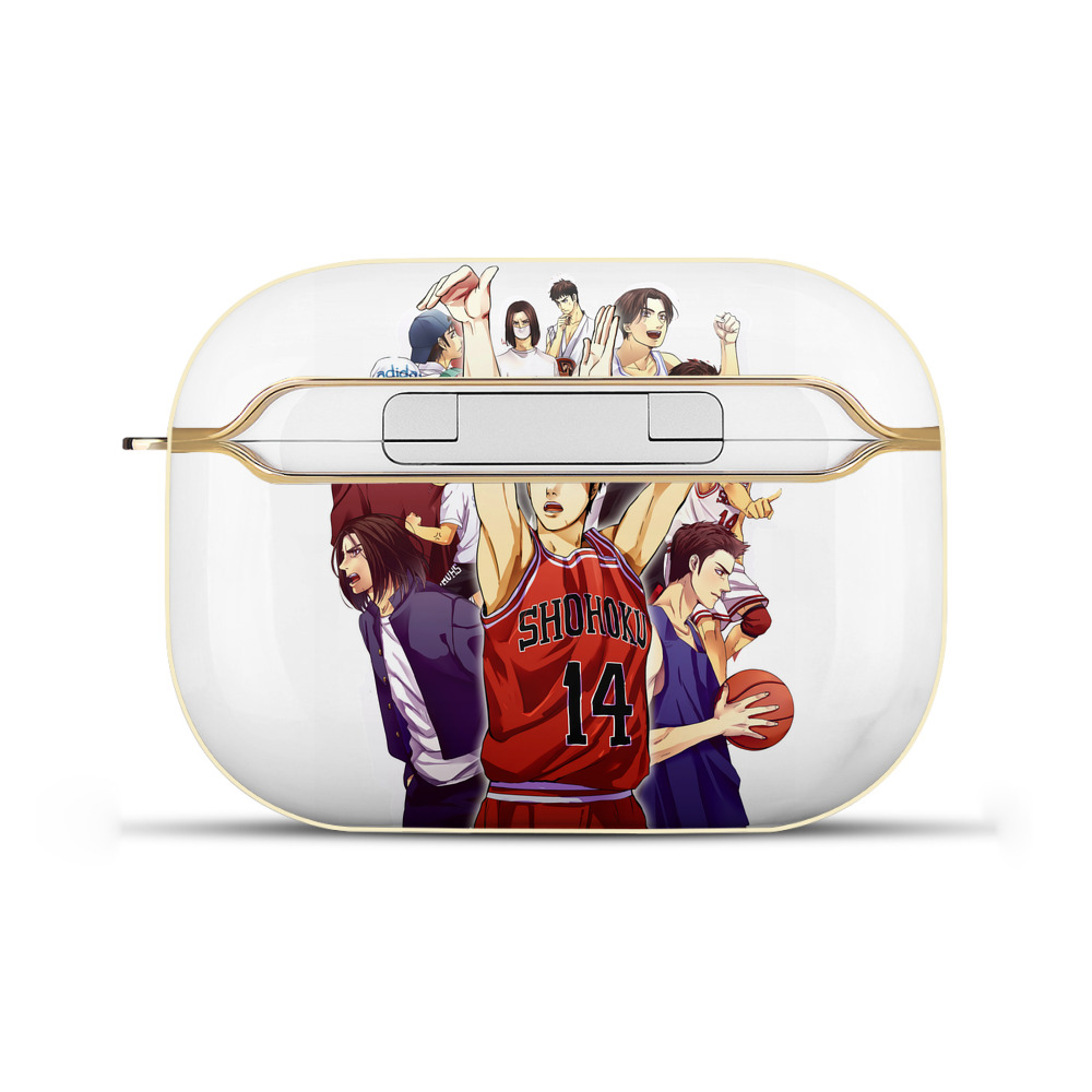 SLAM DUNK／スラムダンク 【AirPods Pro用】ハードシェル保護ケース｜耐衝撃・防指紋・カラビナ付き商品仕様