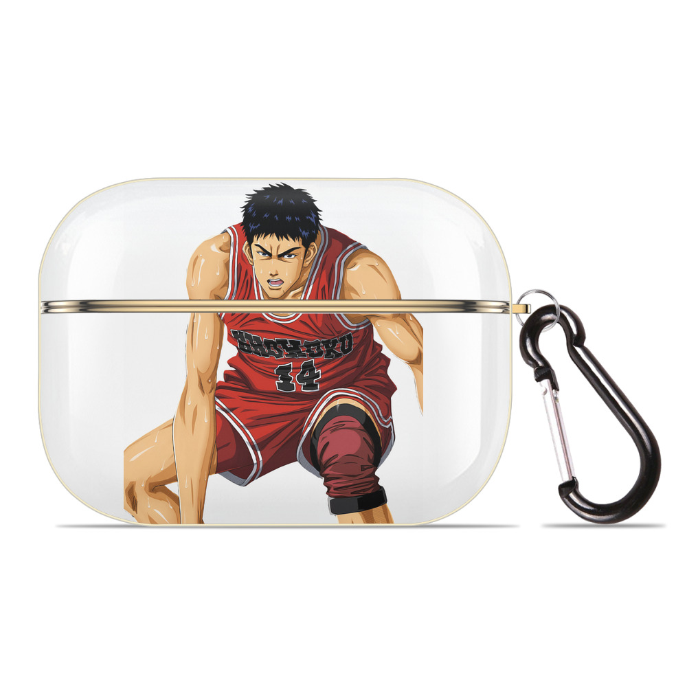 SLAM DUNK／スラムダンク 【AirPods Pro用】ハードシェル保護ケース｜耐衝撃・防指紋・カラビナ付き商品仕様