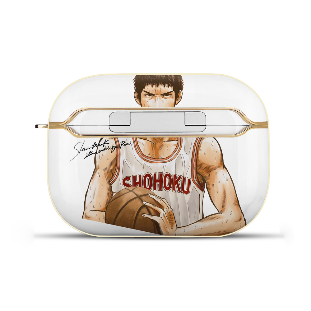 （画像用） SLAM DUNK／スラムダンク 【AirPods Pro用】ハードシェル保護ケース｜耐衝撃・防指紋・カラビナ付き商品仕様