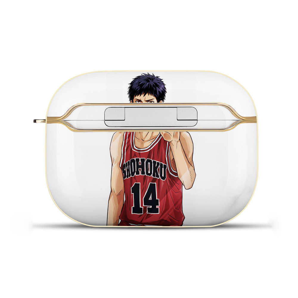 SLAM DUNK／スラムダンク 【AirPods Pro用】ハードシェル保護ケース｜耐衝撃・防指紋・カラビナ付き商品仕様