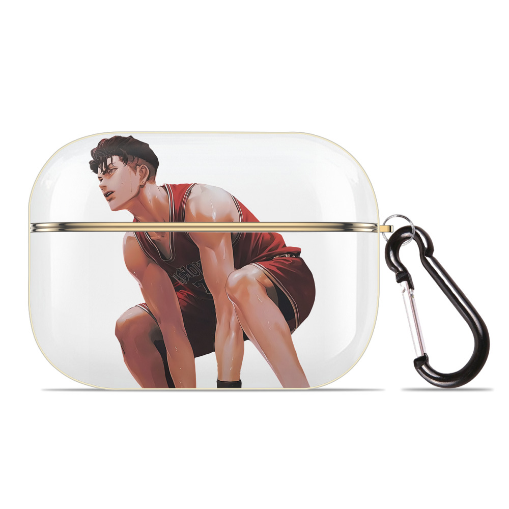 （画像用） SLAM DUNK／スラムダンク 【AirPods Pro用】ハードシェル保護ケース｜耐衝撃・防指紋・カラビナ付き商品仕様