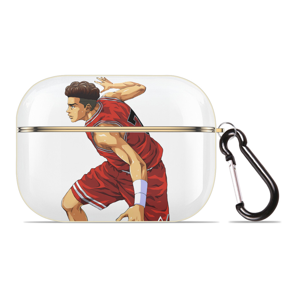 SLAM DUNK／スラムダンク 【AirPods Pro用】ハードシェル保護ケース｜耐衝撃・防指紋・カラビナ付き商品仕様