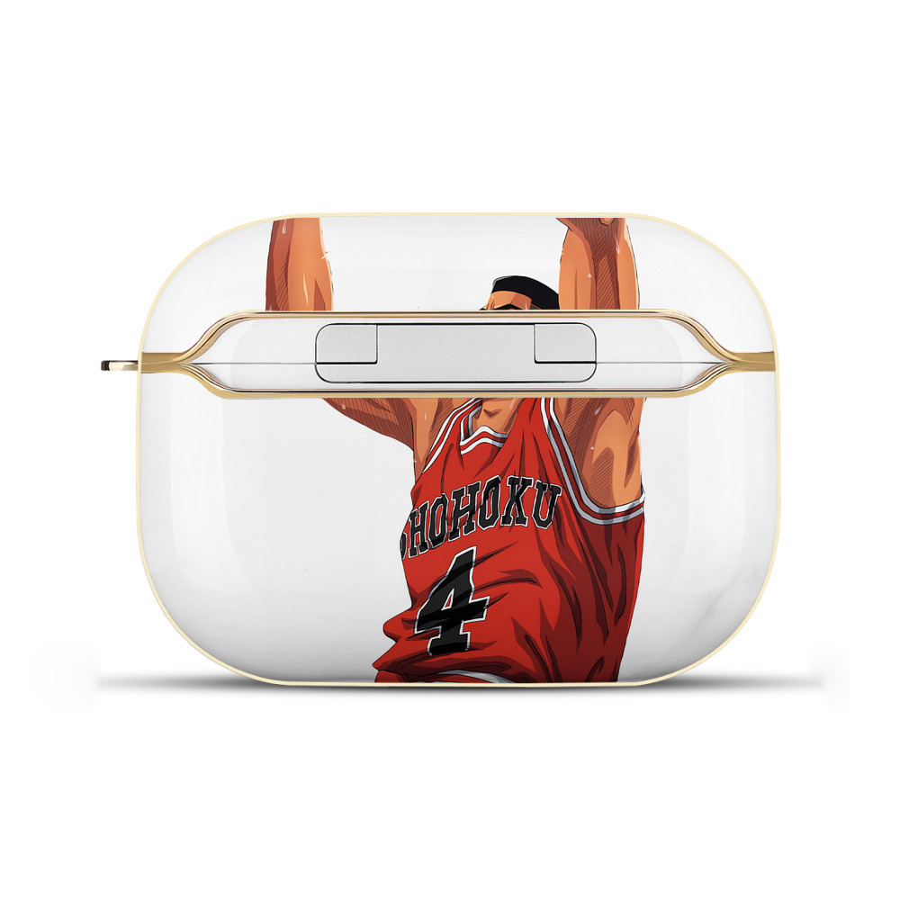 SLAM DUNK／スラムダンク 【AirPods Pro用】ハードシェル保護ケース｜耐衝撃・防指紋・カラビナ付き商品仕様