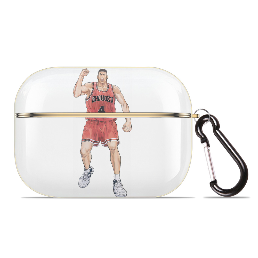 SLAM DUNK／スラムダンク 【AirPods Pro用】ハードシェル保護ケース｜耐衝撃・防指紋・カラビナ付き商品仕様