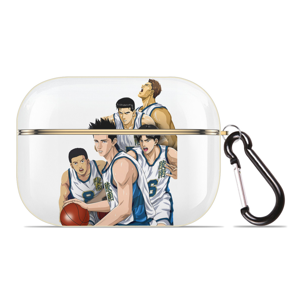 SLAM DUNK／スラムダンク 【AirPods Pro用】ハードシェル保護ケース｜耐衝撃・防指紋・カラビナ付き商品仕様