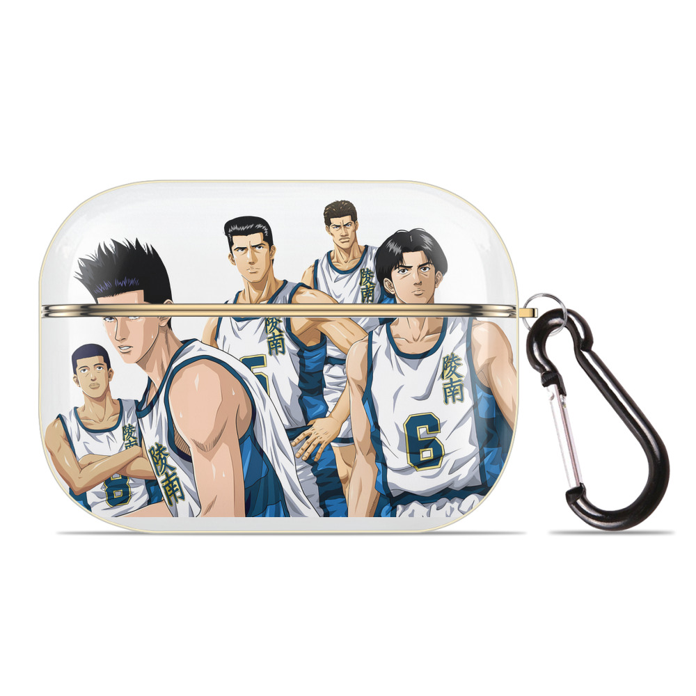 （画像用） SLAM DUNK／スラムダンク 【AirPods Pro用】ハードシェル保護ケース｜耐衝撃・防指紋・カラビナ付き商品仕様