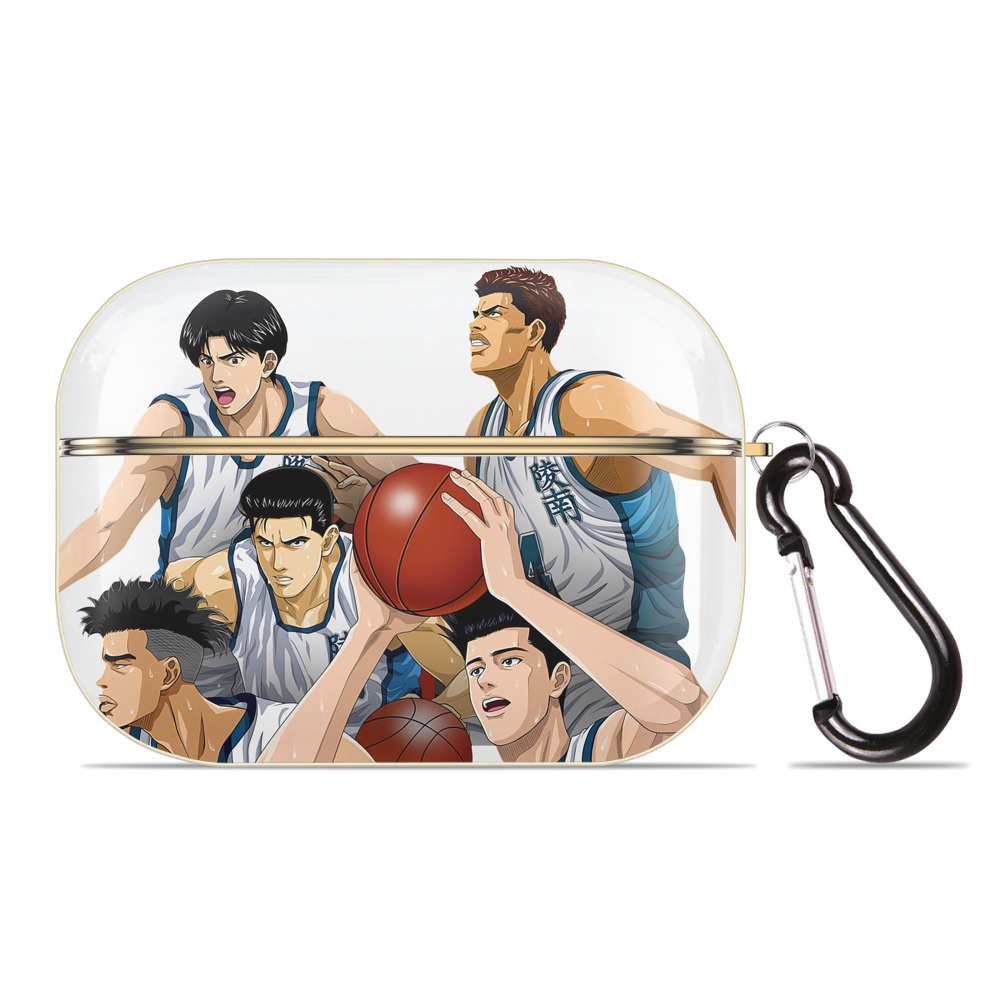 SLAM DUNK／スラムダンク 【AirPods Pro用】ハードシェル保護ケース｜耐衝撃・防指紋・カラビナ付き商品仕様