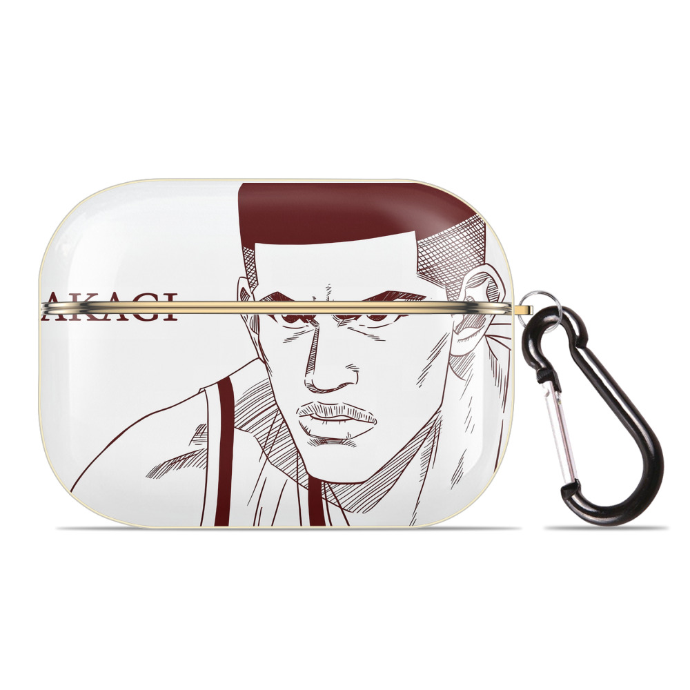 SLAM DUNK／スラムダンク 【AirPods Pro用】ハードシェル保護ケース｜耐衝撃・防指紋・カラビナ付き商品仕様