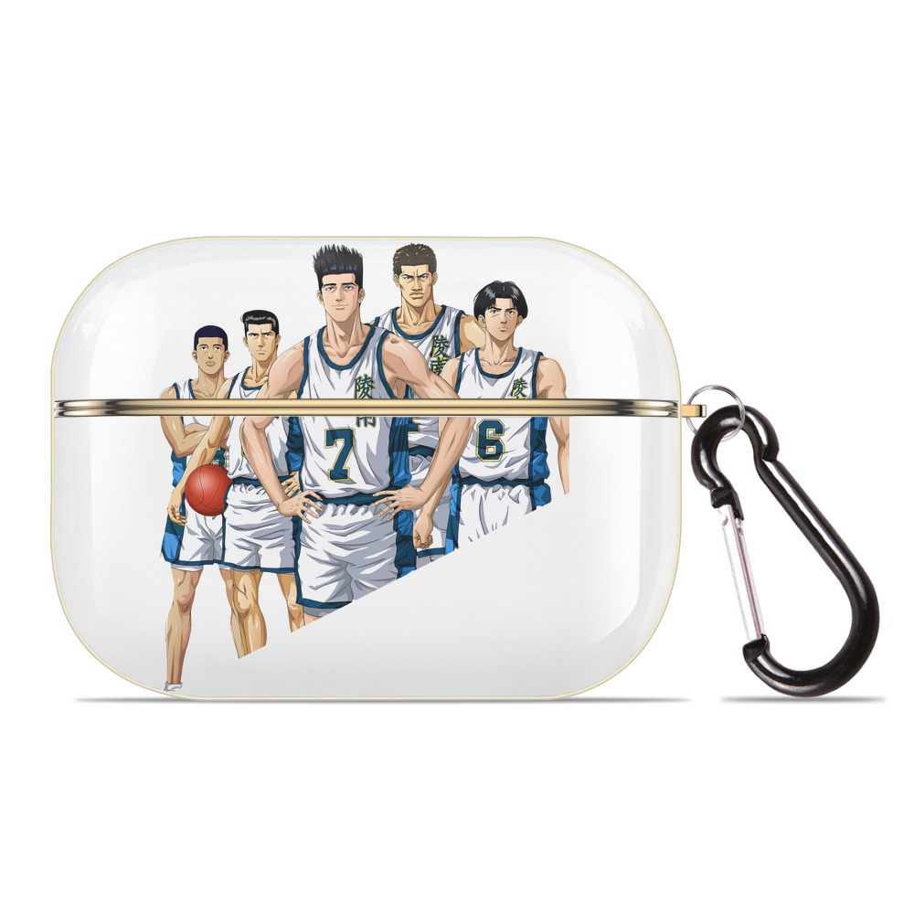 SLAM DUNK／スラムダンク 【AirPods Pro用】ハードシェル保護ケース｜耐衝撃・防指紋・カラビナ付き商品仕様