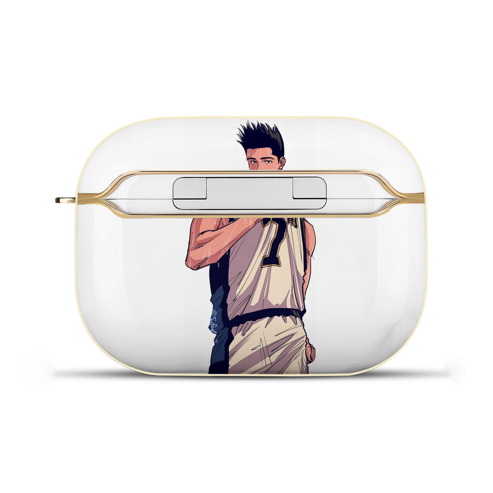 （画像用） SLAM DUNK／スラムダンク 【AirPods Pro用】ハードシェル保護ケース｜耐衝撃・防指紋・カラビナ付き商品仕様