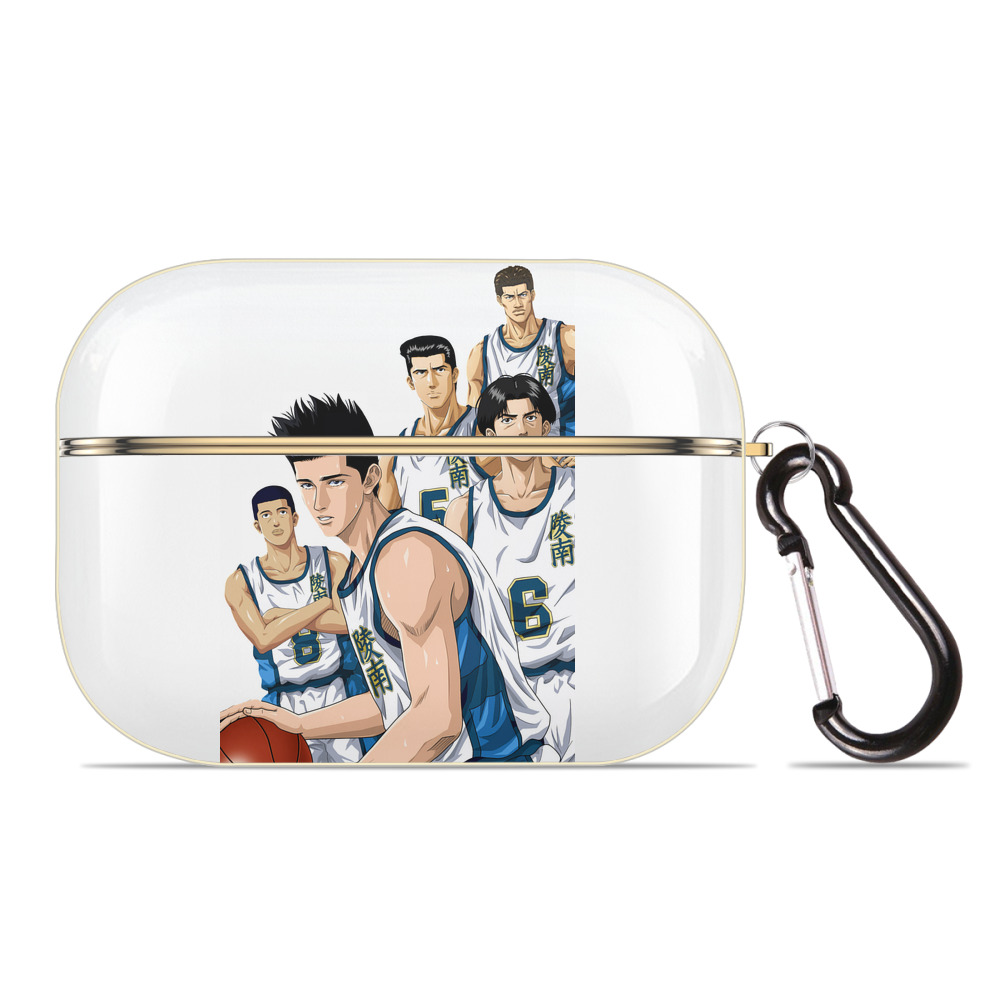 SLAM DUNK／スラムダンク 【AirPods Pro用】ハードシェル保護ケース｜耐衝撃・防指紋・カラビナ付き商品仕様