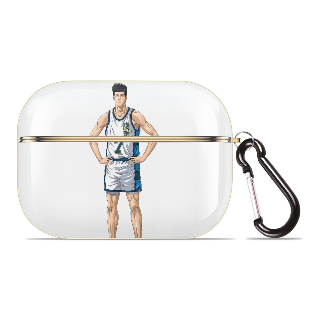 SLAM DUNK／スラムダンク 【AirPods Pro用】ハードシェル保護ケース｜耐衝撃・防指紋・カラビナ付き商品仕様