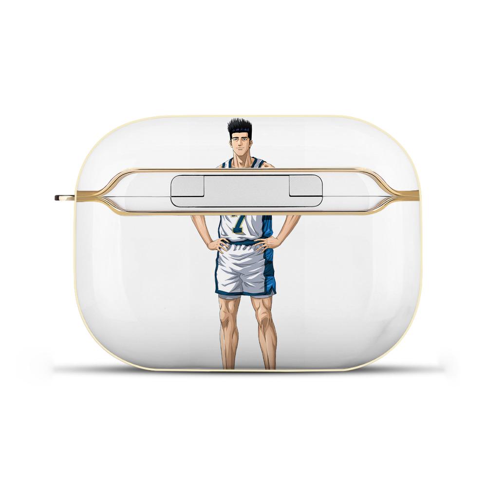 SLAM DUNK／スラムダンク 【AirPods Pro用】ハードシェル保護ケース｜耐衝撃・防指紋・カラビナ付き商品仕様