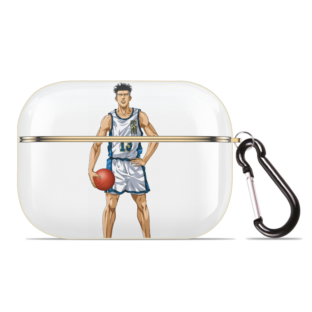 SLAM DUNK／スラムダンク 【AirPods Pro用】ハードシェル保護ケース｜耐衝撃・防指紋・カラビナ付き商品仕様