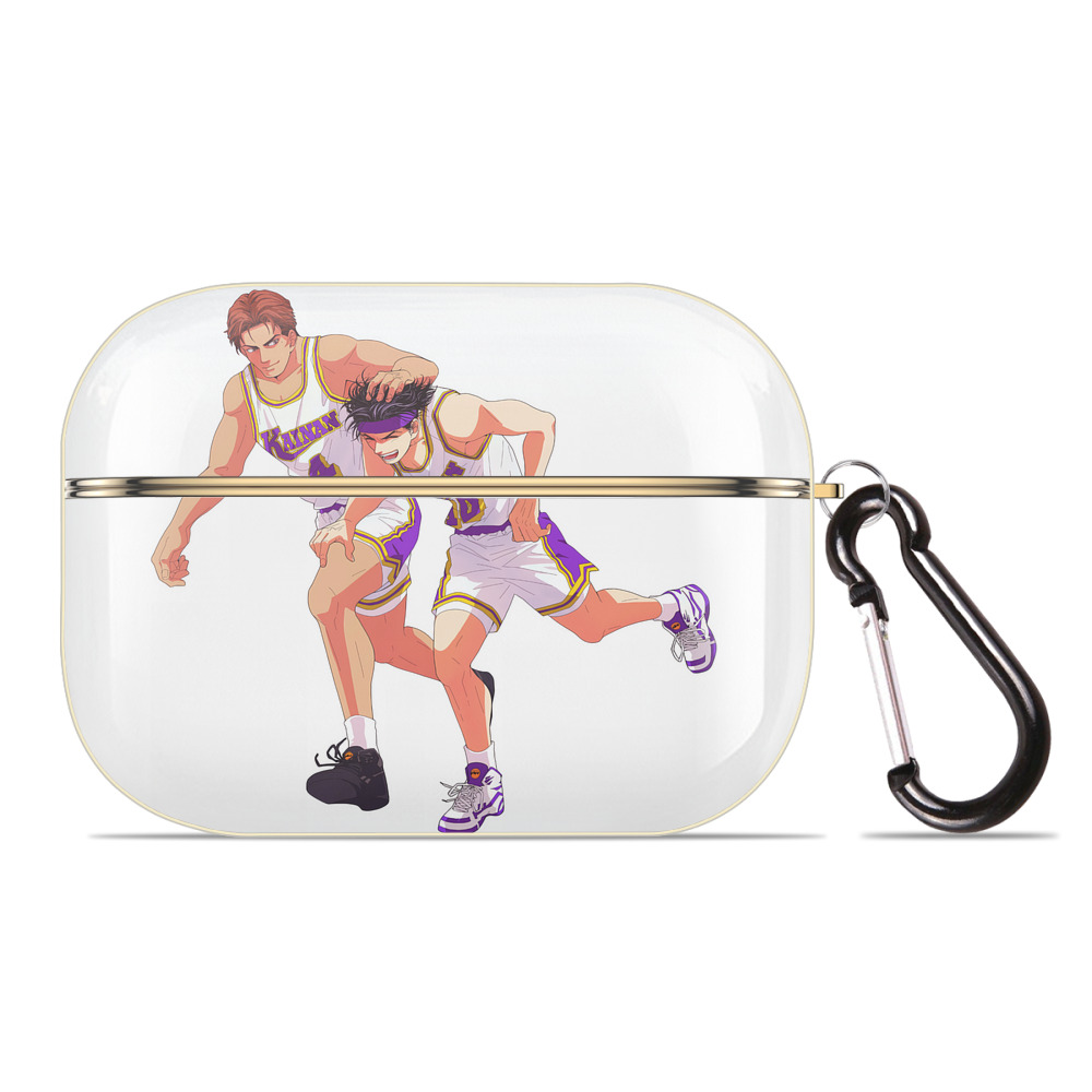 SLAM DUNK／スラムダンク 【AirPods Pro用】ハードシェル保護ケース｜耐衝撃・防指紋・カラビナ付き商品仕様