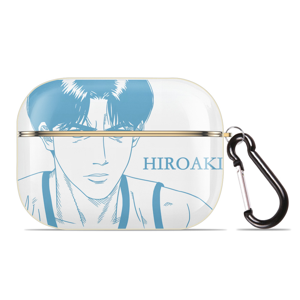SLAM DUNK／スラムダンク 【AirPods Pro用】ハードシェル保護ケース｜耐衝撃・防指紋・カラビナ付き商品仕様