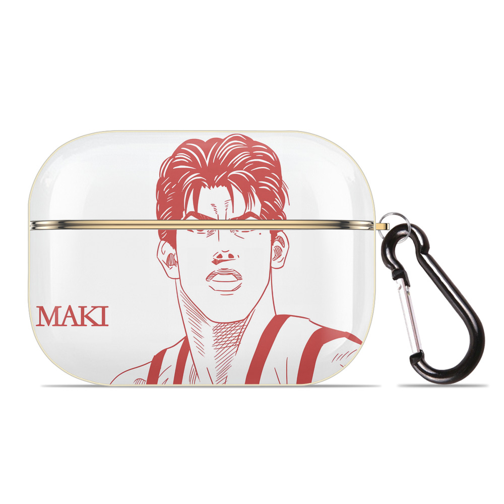 SLAM DUNK／スラムダンク 【AirPods Pro用】ハードシェル保護ケース｜耐衝撃・防指紋・カラビナ付き商品仕様