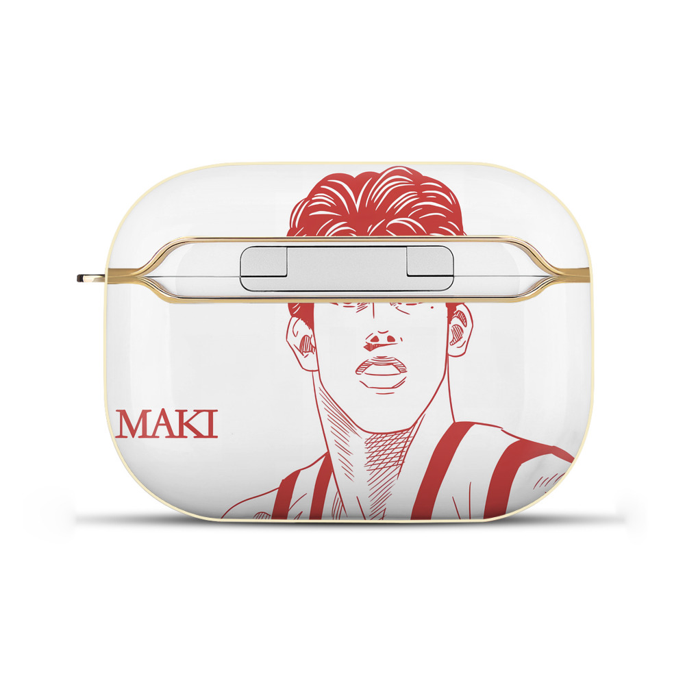SLAM DUNK／スラムダンク 【AirPods Pro用】ハードシェル保護ケース｜耐衝撃・防指紋・カラビナ付き商品仕様