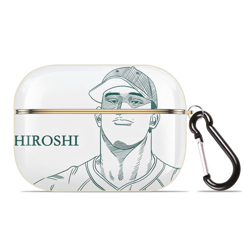 SLAM DUNK／スラムダンク 【AirPods Pro用】ハードシェル保護ケース｜耐衝撃・防指紋・カラビナ付き商品仕様