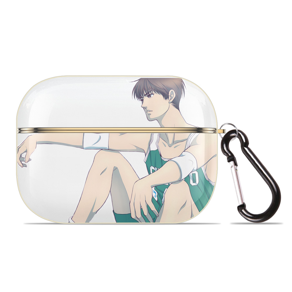 SLAM DUNK／スラムダンク 【AirPods Pro用】ハードシェル保護ケース｜耐衝撃・防指紋・カラビナ付き商品仕様