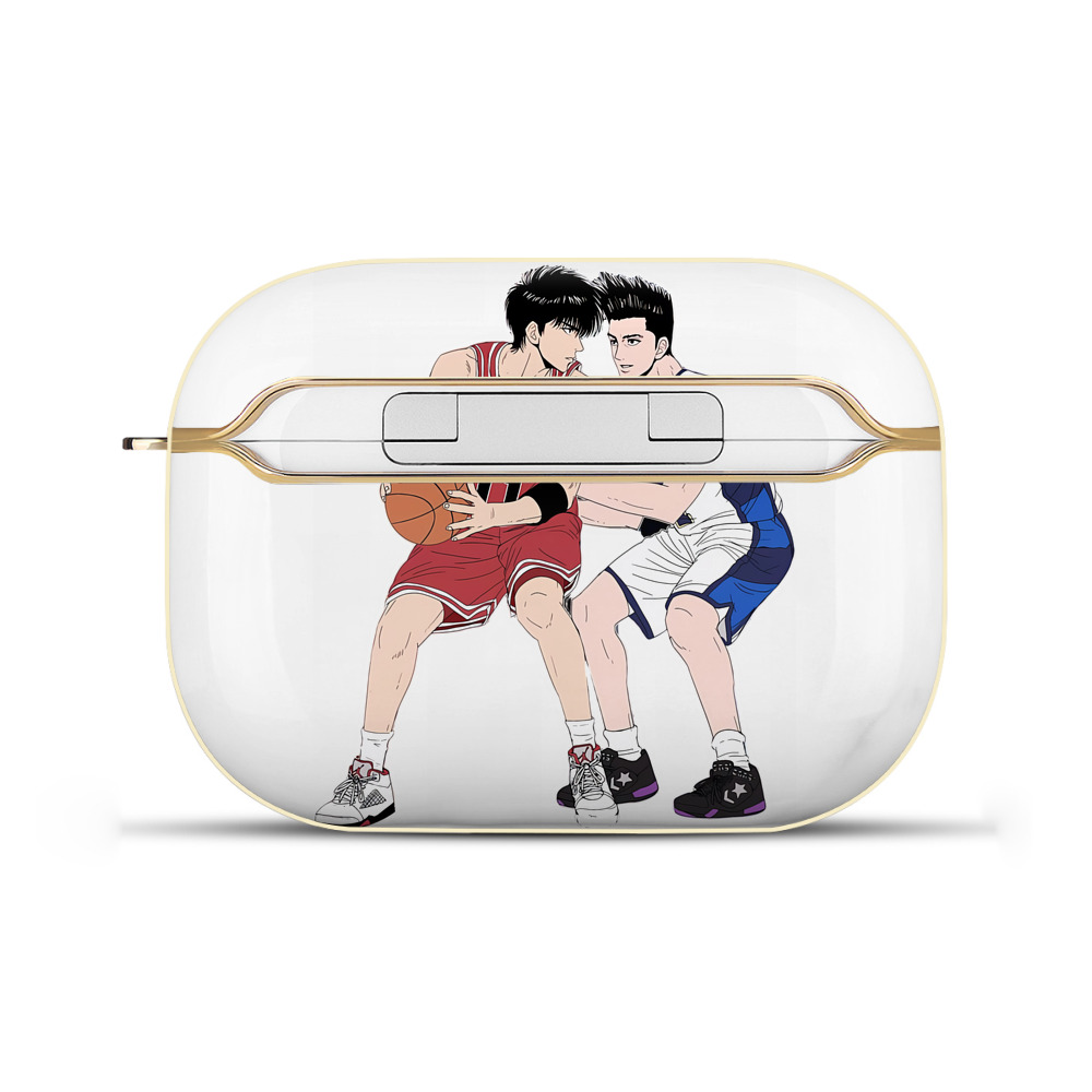 SLAM DUNK／スラムダンク 【AirPods Pro用】ハードシェル保護ケース｜耐衝撃・防指紋・カラビナ付き商品仕様