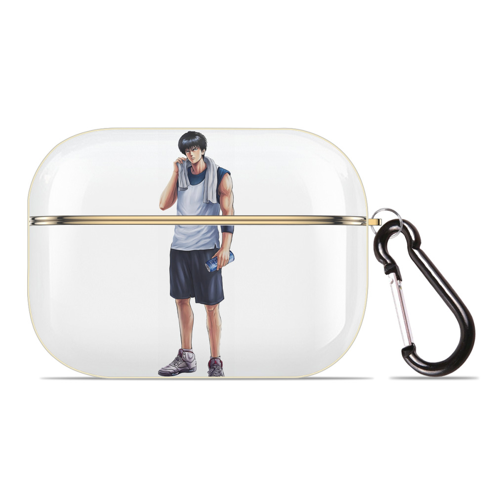 SLAM DUNK／スラムダンク 【AirPods Pro用】ハードシェル保護ケース｜耐衝撃・防指紋・カラビナ付き商品仕様