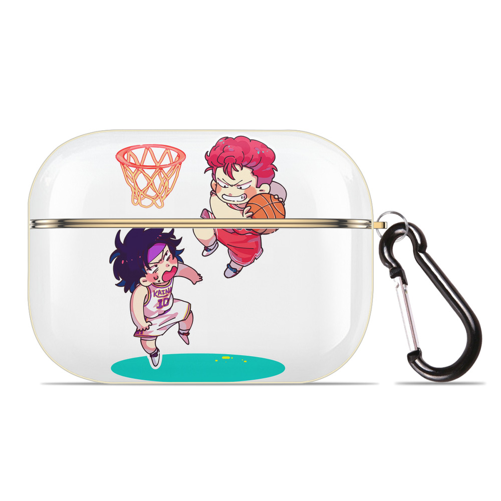 （画像用） SLAM DUNK／スラムダンク 【AirPods Pro用】ハードシェル保護ケース｜耐衝撃・防指紋・カラビナ付き商品仕様