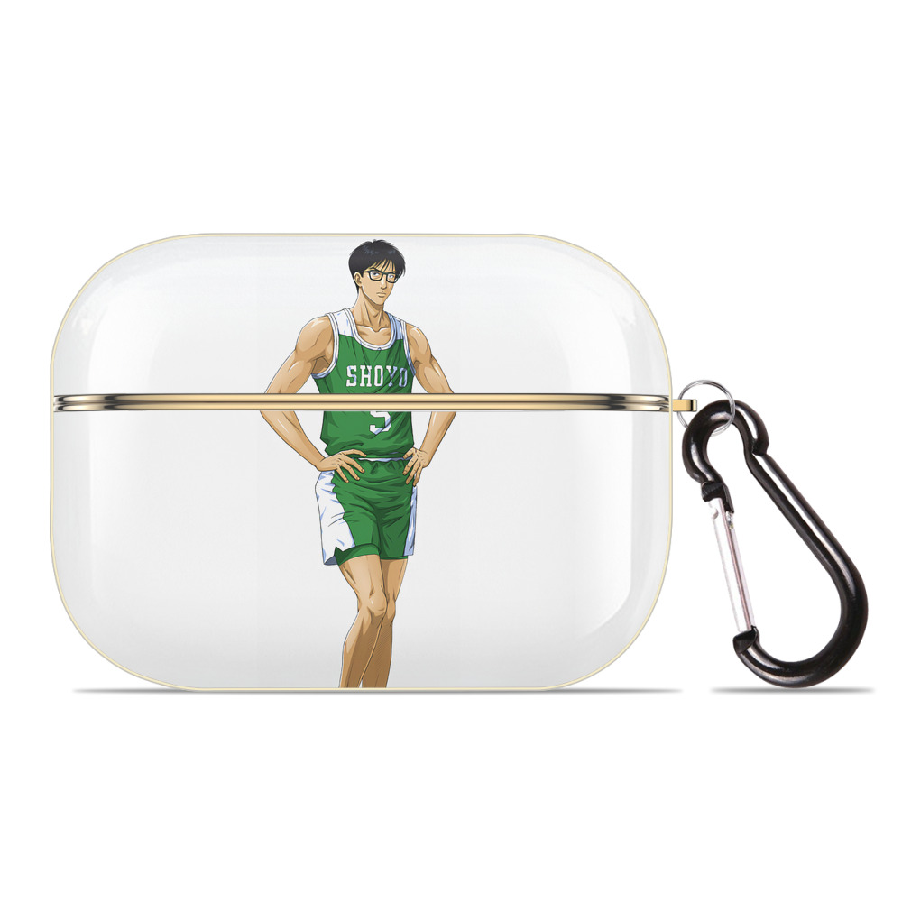 SLAM DUNK／スラムダンク 【AirPods Pro用】ハードシェル保護ケース｜耐衝撃・防指紋・カラビナ付き商品仕様