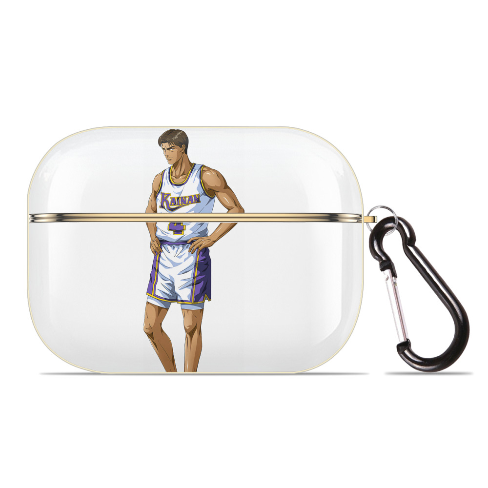 SLAM DUNK／スラムダンク 【AirPods Pro用】ハードシェル保護ケース｜耐衝撃・防指紋・カラビナ付き商品仕様