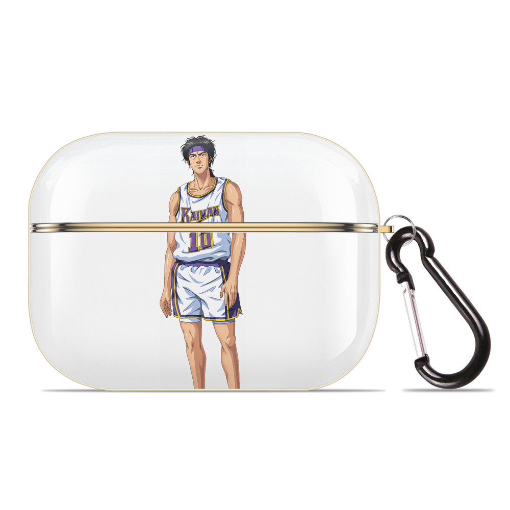 SLAM DUNK／スラムダンク 【AirPods Pro用】ハードシェル保護ケース｜耐衝撃・防指紋・カラビナ付き商品仕様